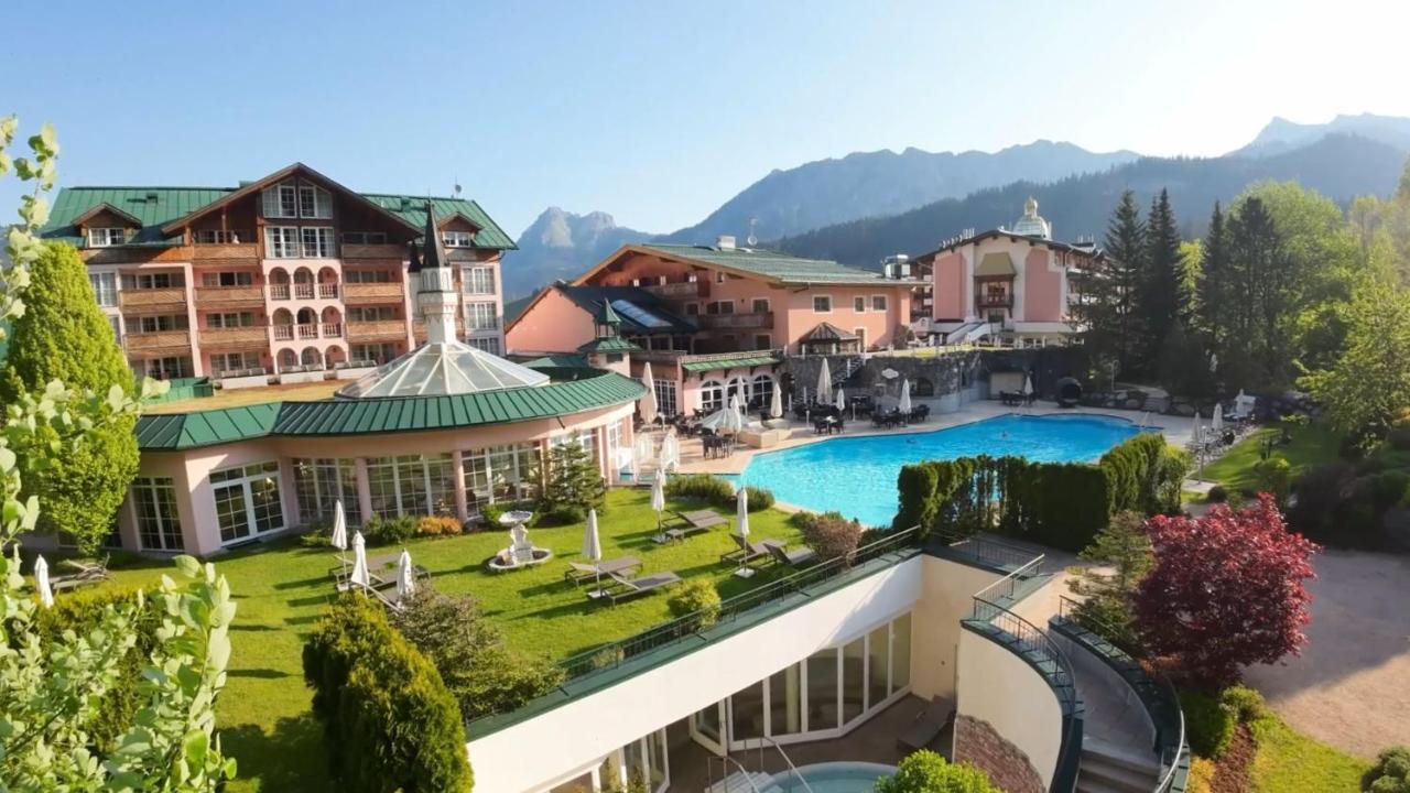Wellnesshotel ...Liebes Rot-Flueh Haldensee Extérieur photo